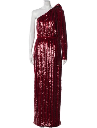 Saint Laurent Silk Long Dress