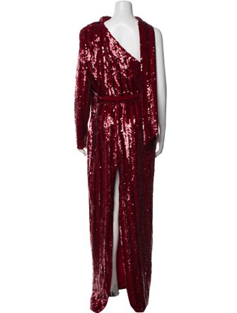 Saint Laurent Silk Long Dress