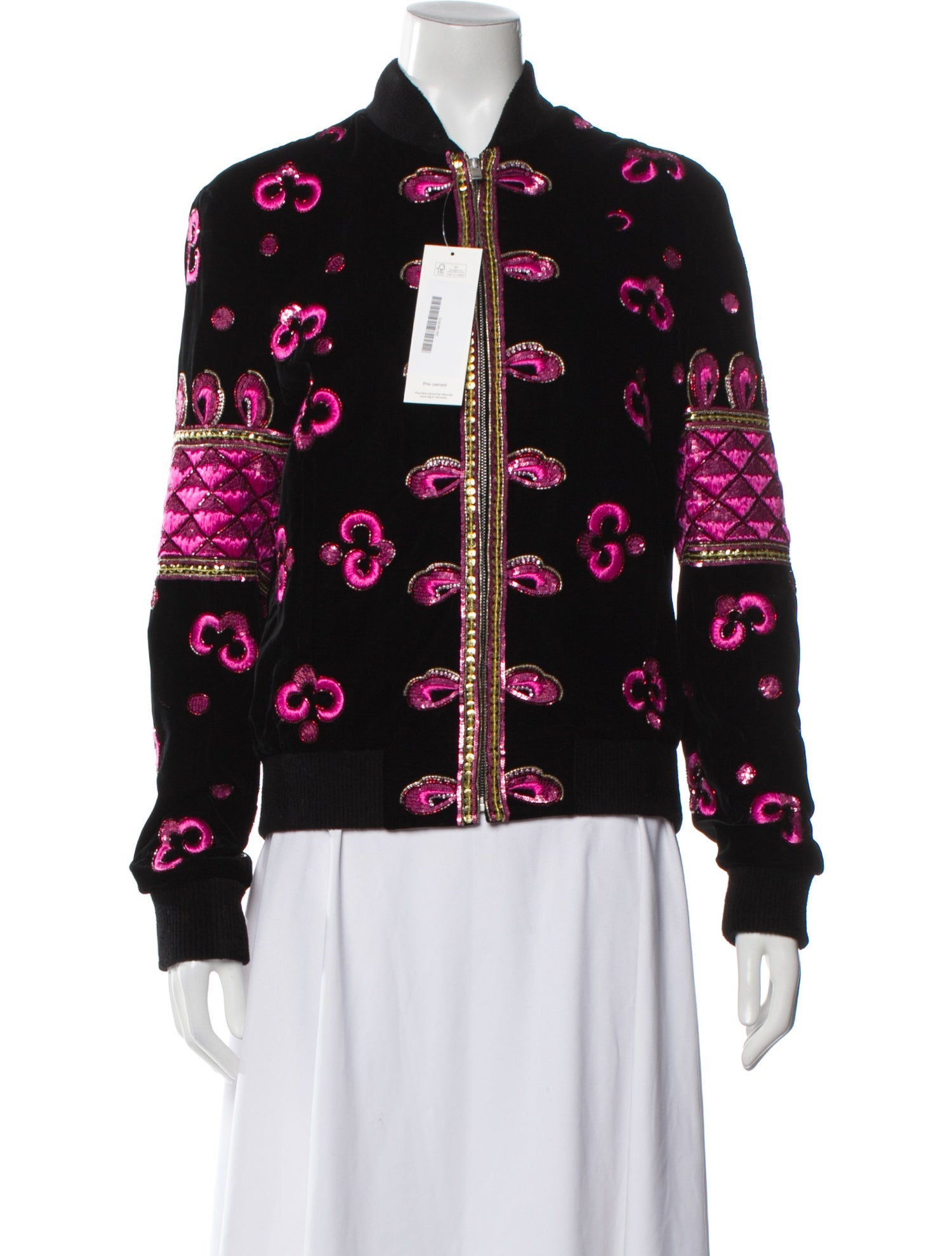 Saint Laurent 2018-2019 Teddy Bomber Jacket