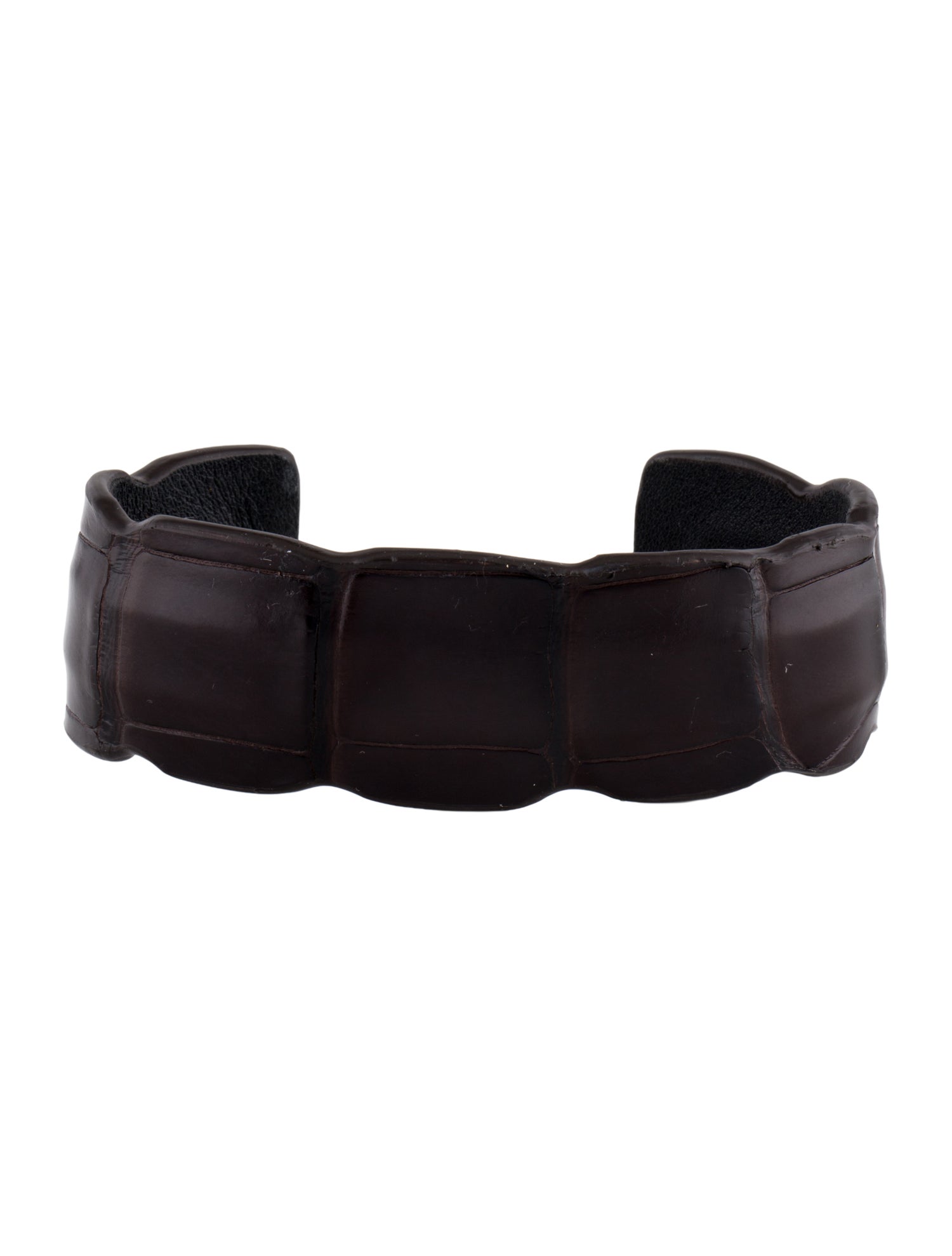 Saint Laurent Leather Cuff Bracelet