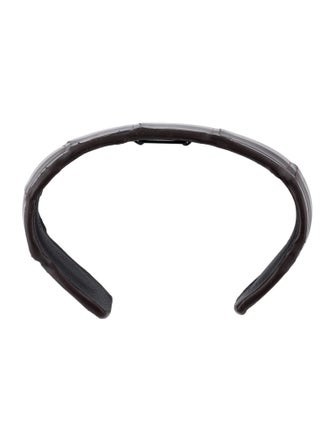 Saint Laurent Leather Cuff Bracelet