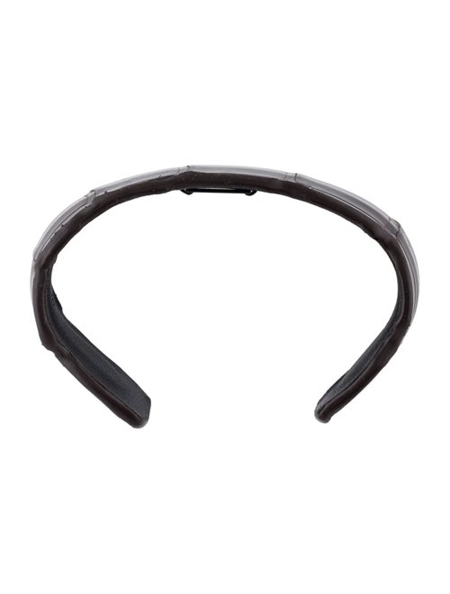 Saint Laurent Leather Cuff Bracelet