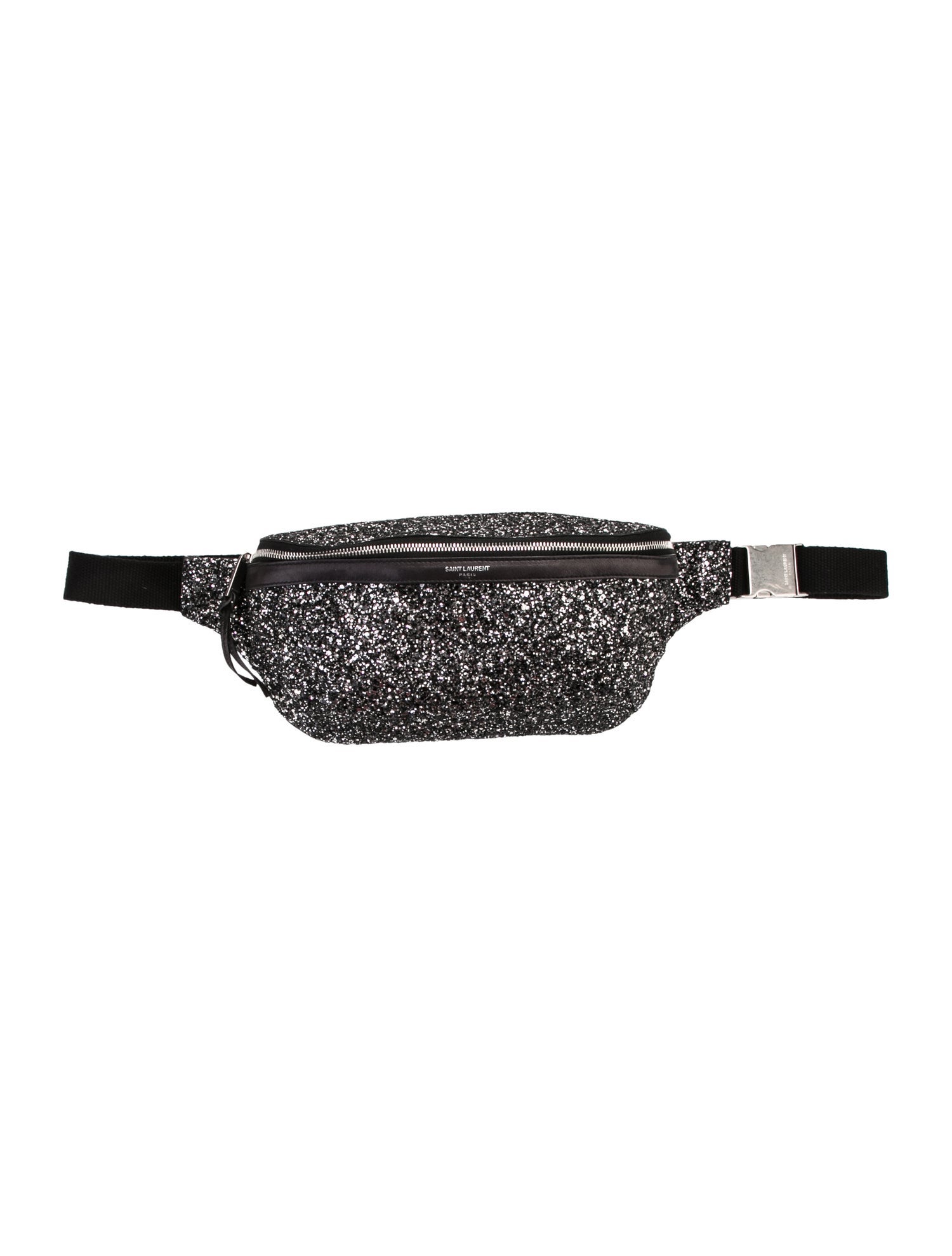 Saint Laurent Glitter Belt Bag