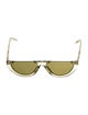 Saint Laurent Shield Tinted Sunglasses