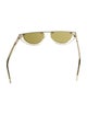 Saint Laurent Shield Tinted Sunglasses