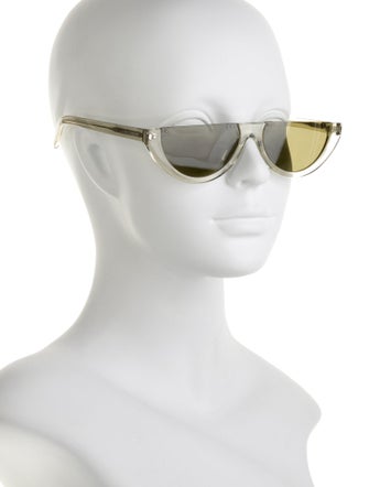 Saint Laurent Shield Tinted Sunglasses