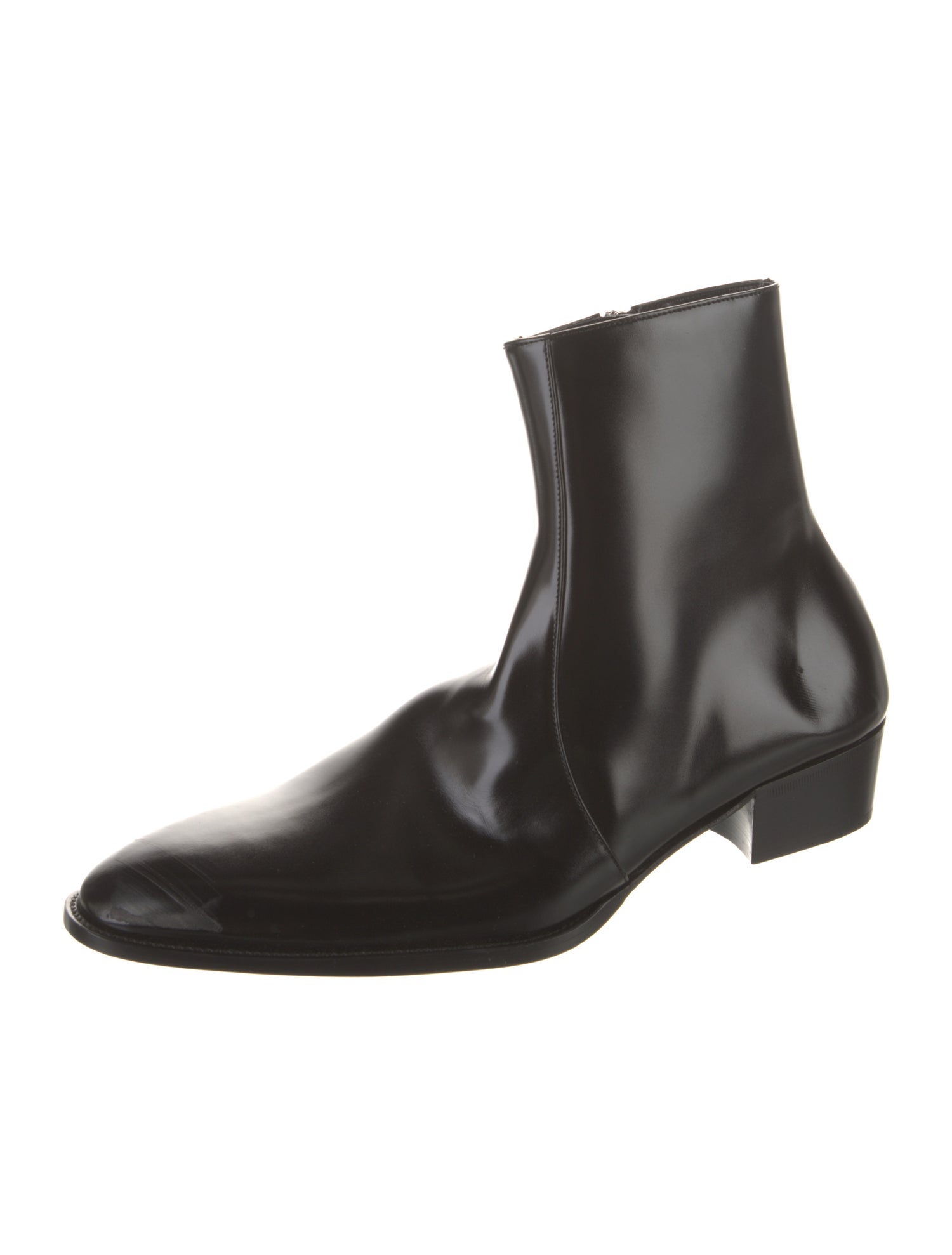 Saint Laurent Leather Boots
