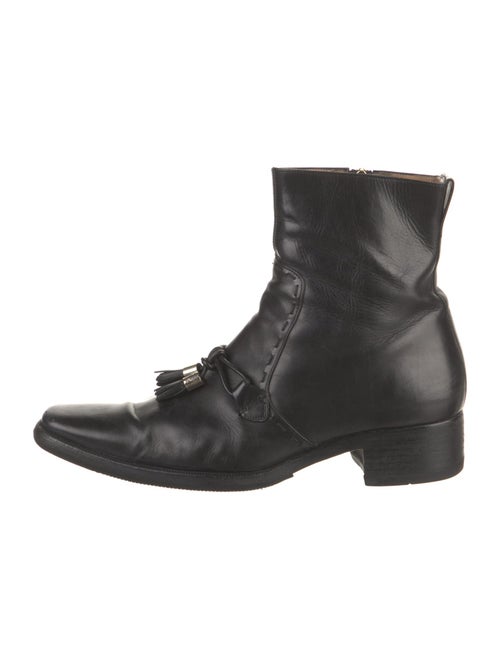 Yves Saint Laurent Rive Gauche Leather Boots