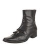 Yves Saint Laurent Rive Gauche Leather Boots
