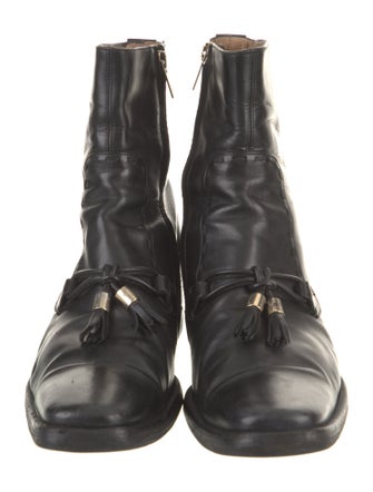Yves Saint Laurent Rive Gauche Leather Boots