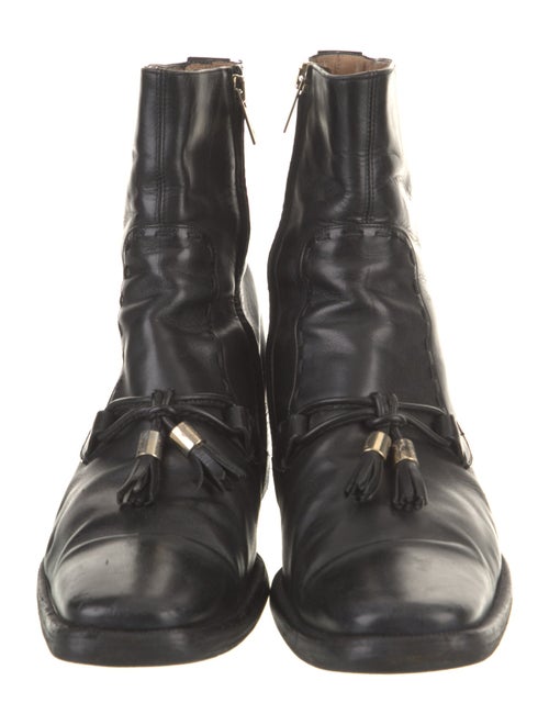 Yves Saint Laurent Rive Gauche Leather Boots