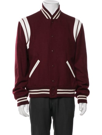 Saint Laurent 2019 Teddy Varsity Jacket