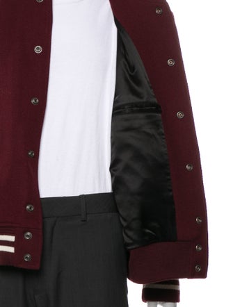 Saint Laurent 2019 Teddy Varsity Jacket