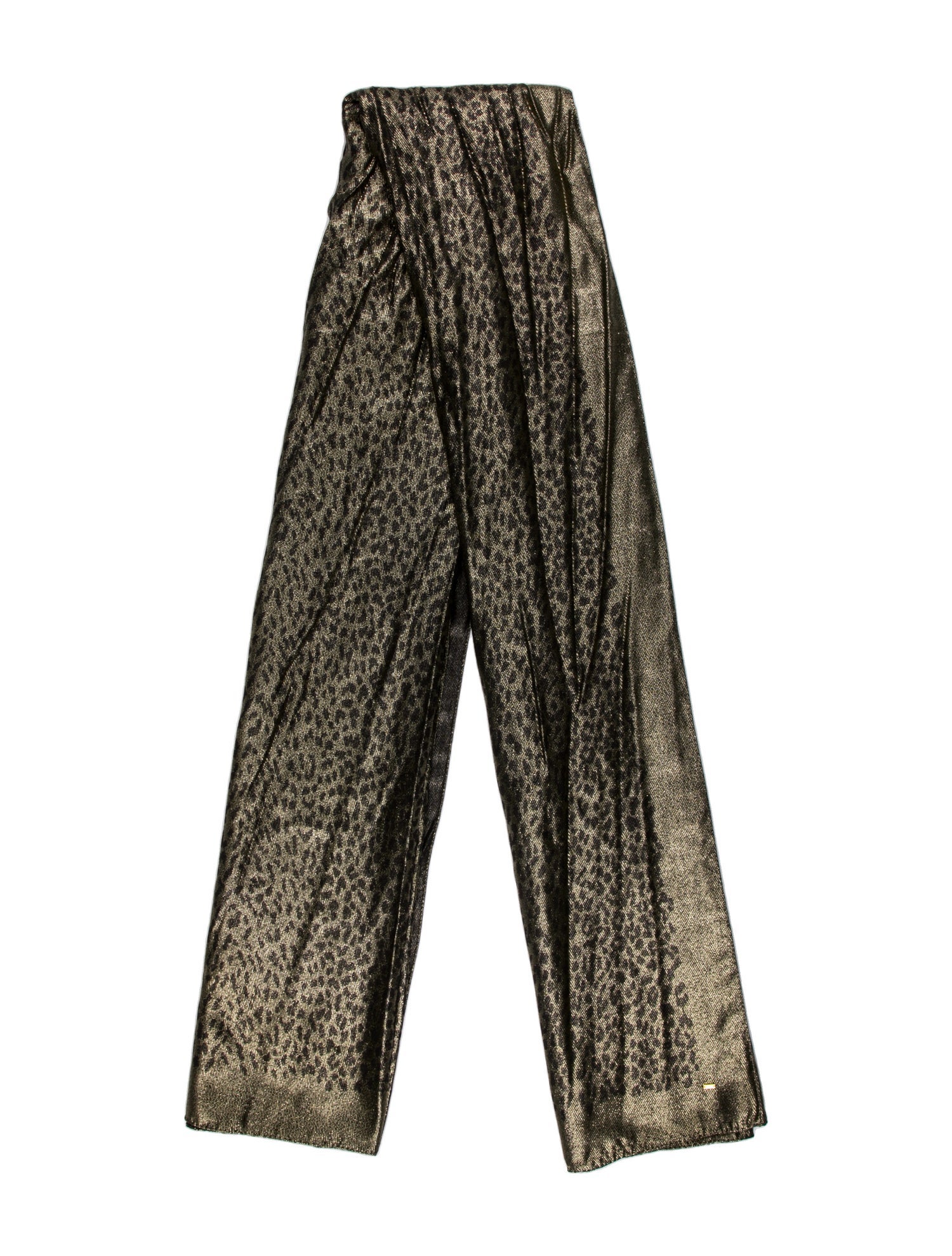 Saint Laurent Wool Striped Scarf