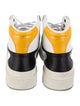 Saint Laurent Leather Colorblock Pattern Sneakers