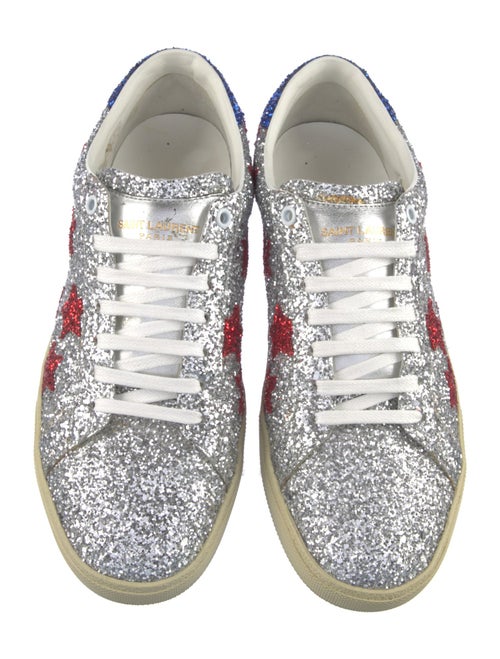 Saint Laurent Glitter Sneakers