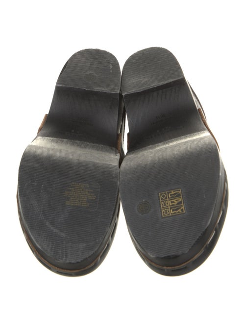 Saint Laurent Leather Mules