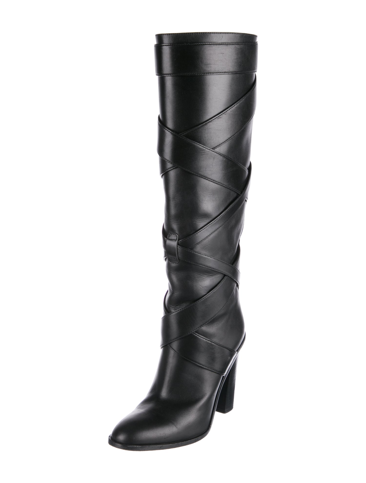 Saint Laurent Leather Boots