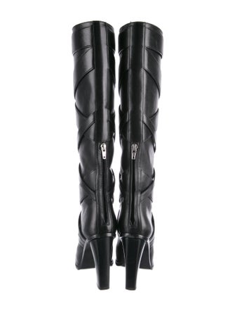 Saint Laurent Leather Boots