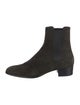 Saint Laurent Suede Chelsea Boots