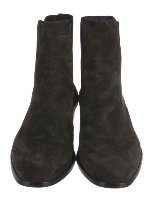 Saint Laurent Suede Chelsea Boots