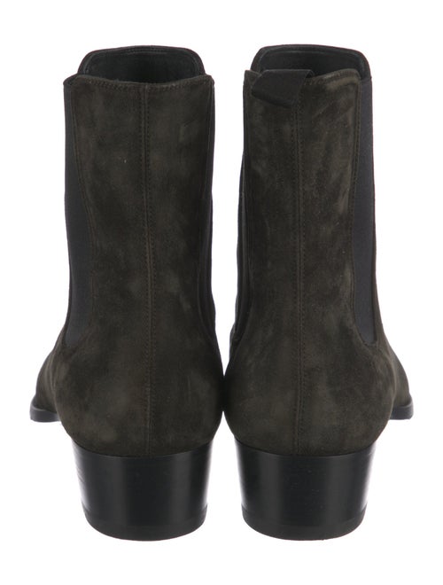 Saint Laurent Suede Chelsea Boots