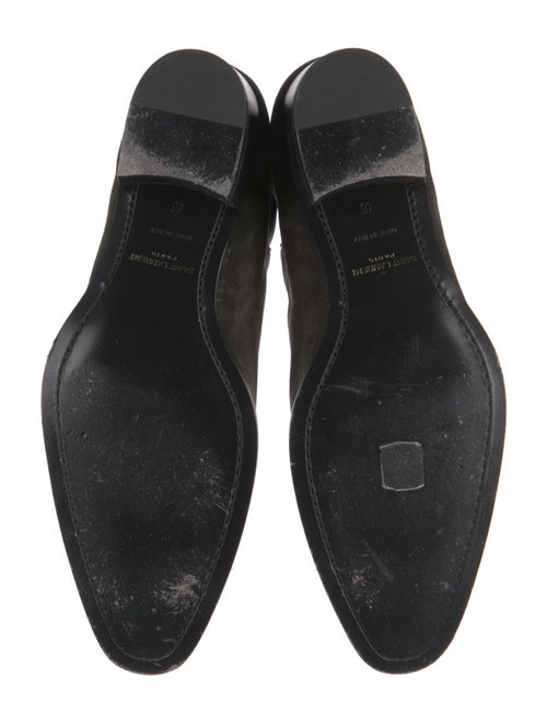 Saint Laurent Suede Chelsea Boots