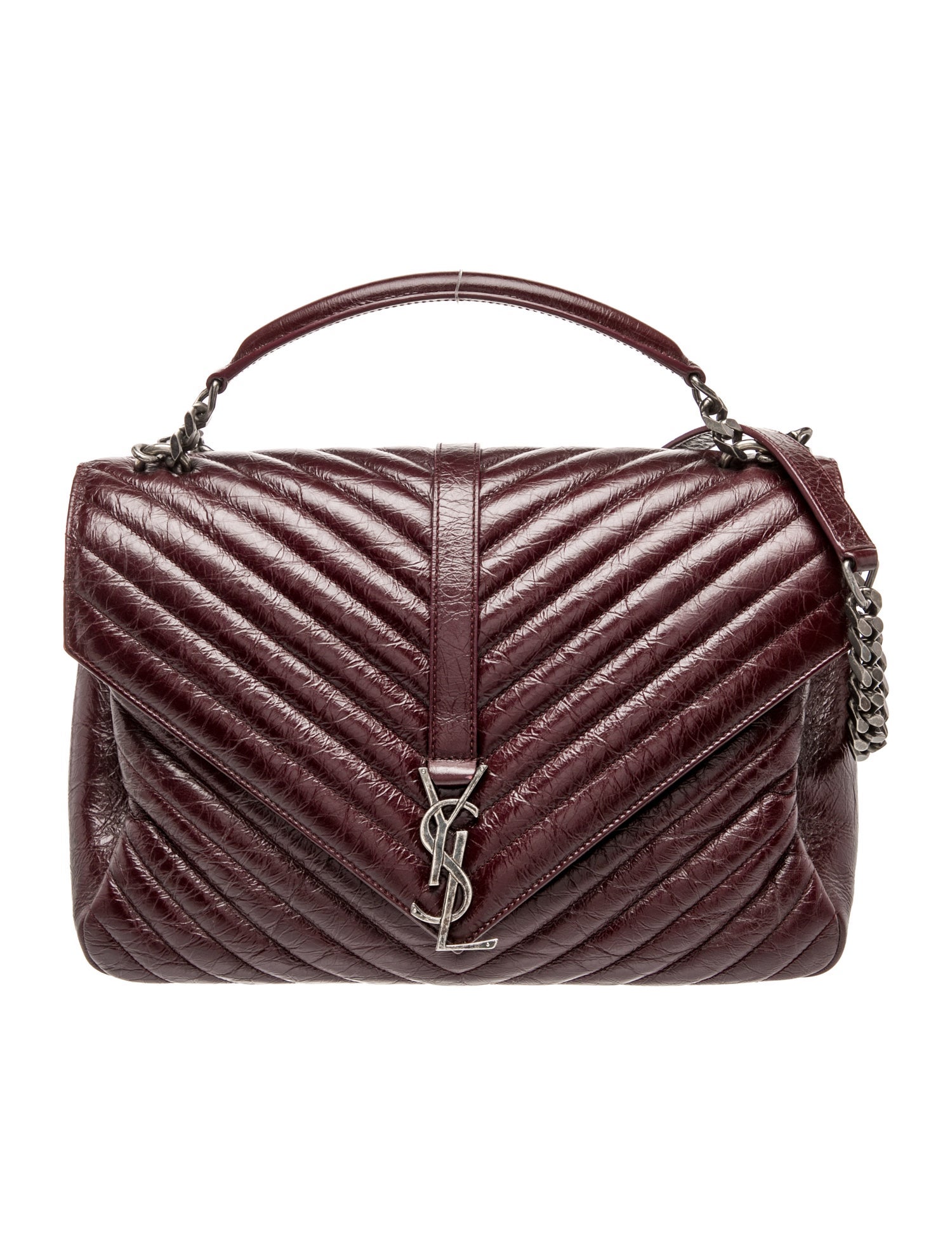 Saint Laurent Leather College Large