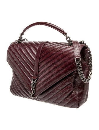Saint Laurent Leather College Large