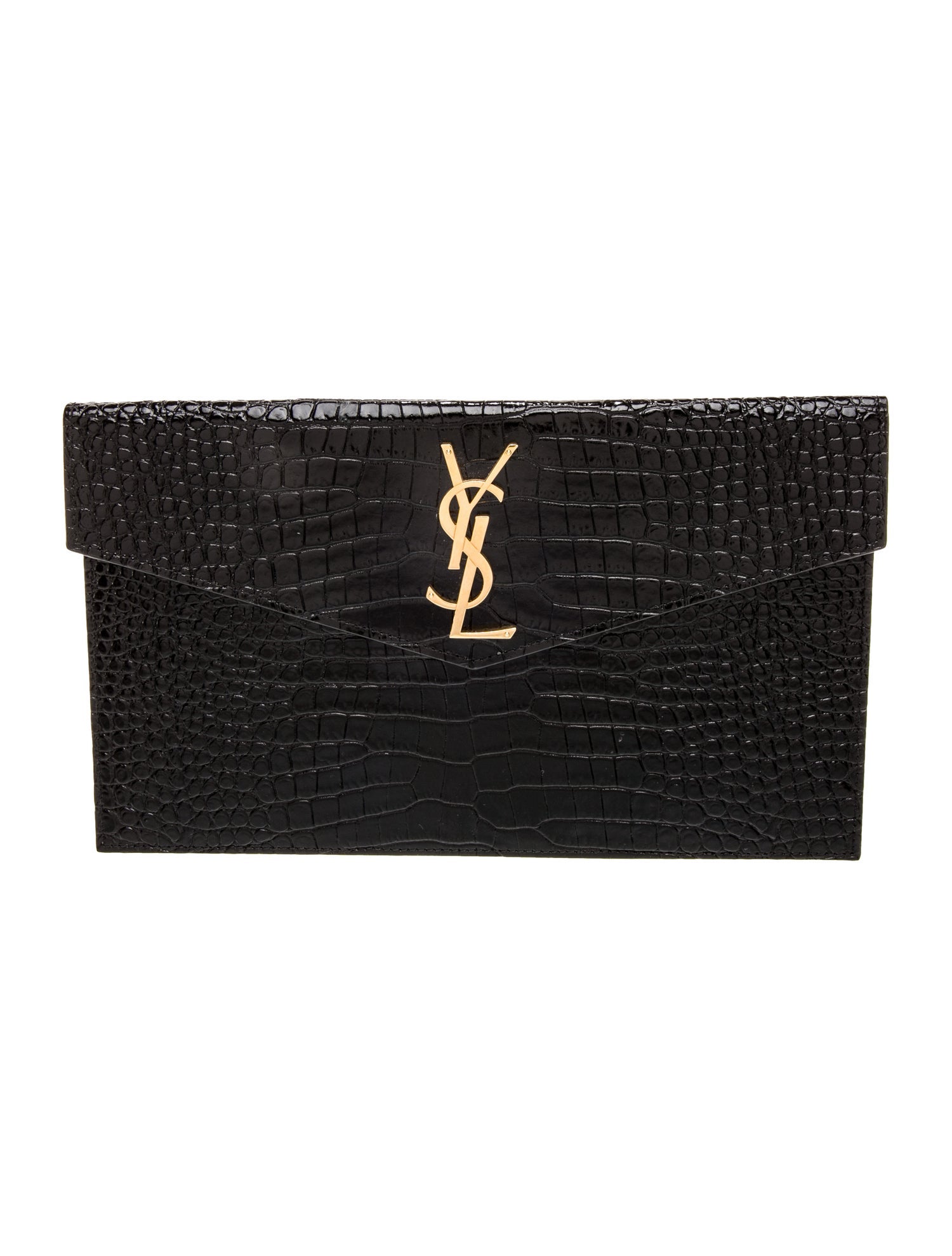 Saint Laurent Embossed Leather Uptown 2022