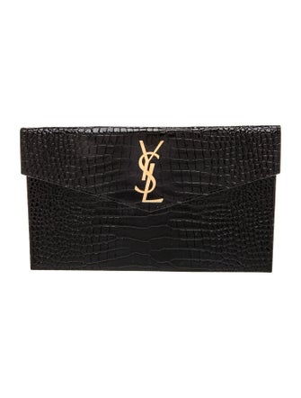 Saint Laurent Embossed Leather Uptown 2022