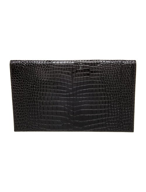 Saint Laurent Embossed Leather Uptown 2022