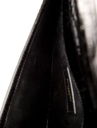 Saint Laurent Embossed Leather Uptown 2022