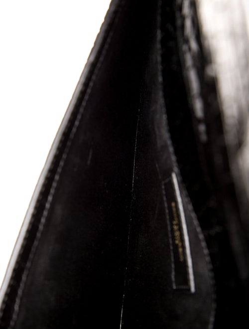 Saint Laurent Embossed Leather Uptown 2022