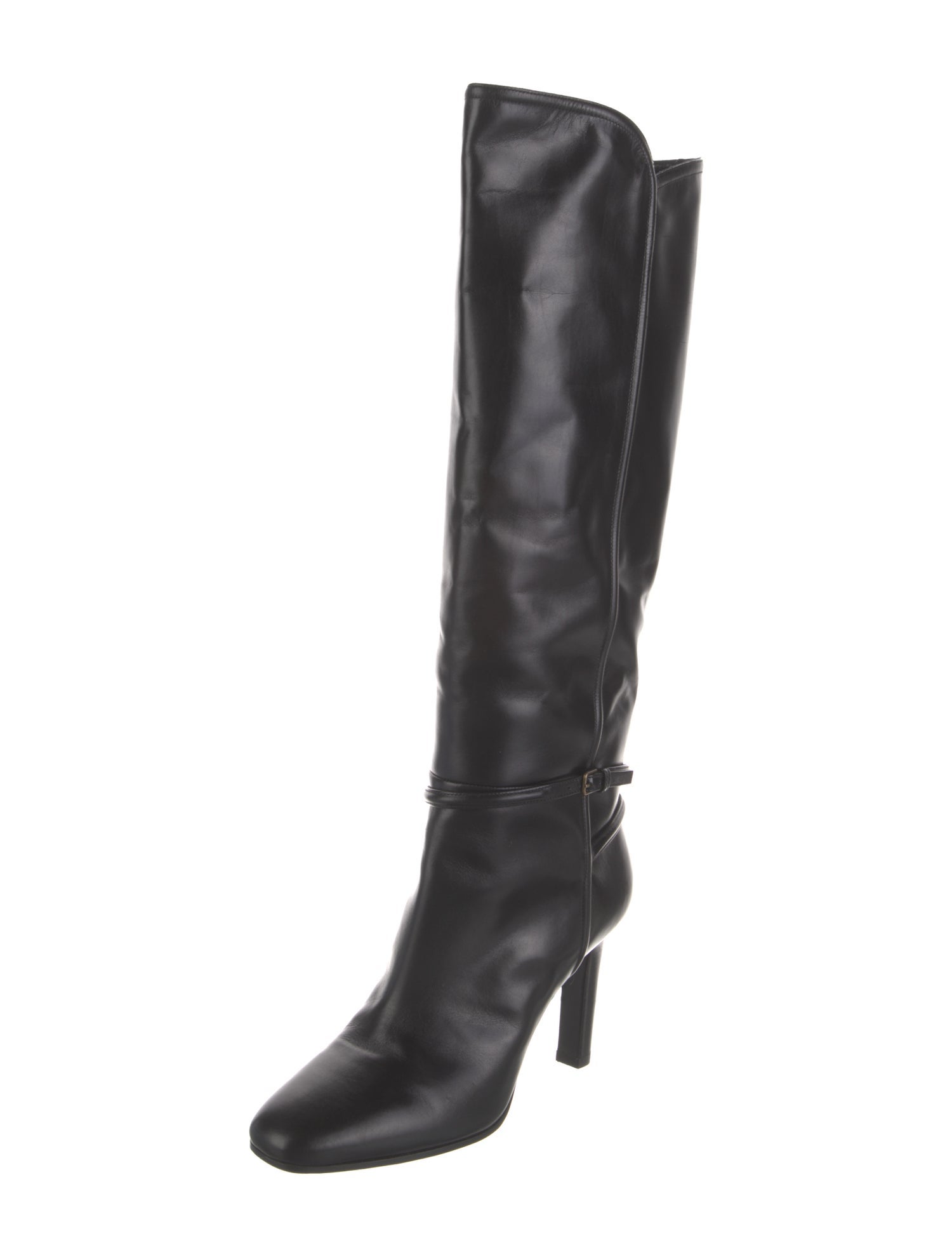 Saint Laurent Leather Boots