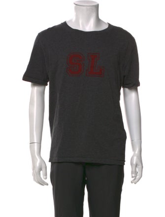 Saint Laurent 2017 Graphic Print T-Shirt