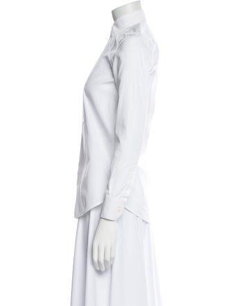 Saint Laurent 2015 Long Sleeve Button-Up Top