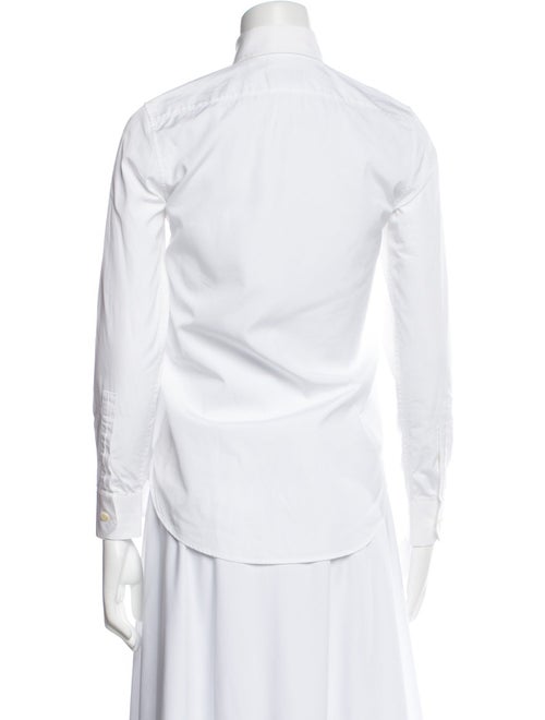 Saint Laurent 2015 Long Sleeve Button-Up Top