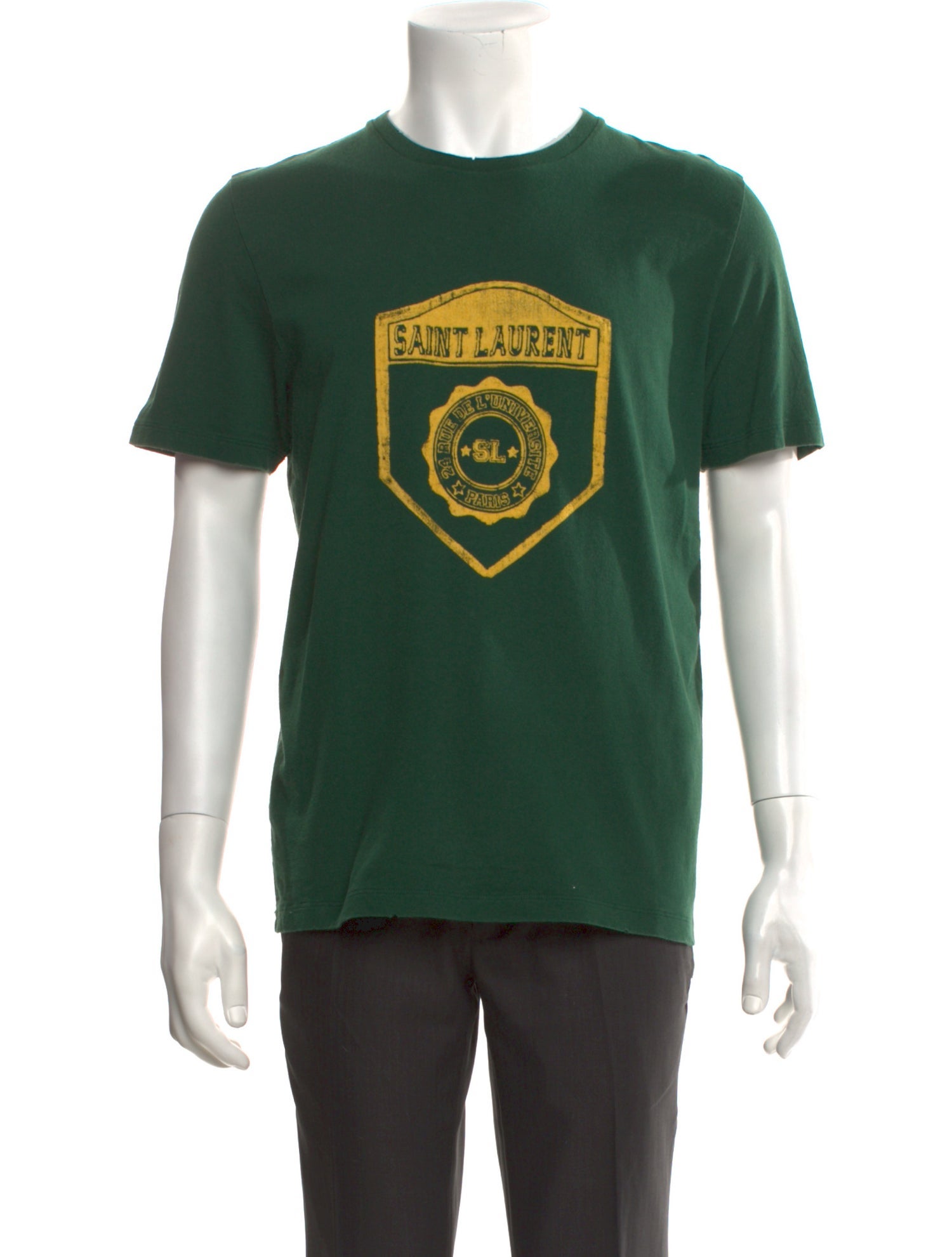 Saint Laurent 2022-2023 Graphic Print T-Shirt