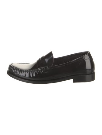Saint Laurent Leather Dress Loafers