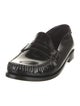 Saint Laurent Leather Dress Loafers