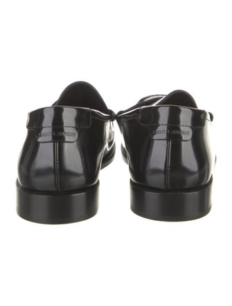 Saint Laurent Leather Dress Loafers