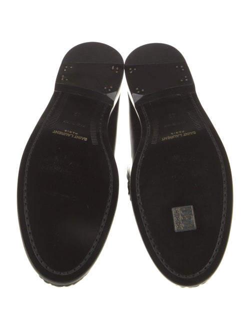 Saint Laurent Leather Dress Loafers
