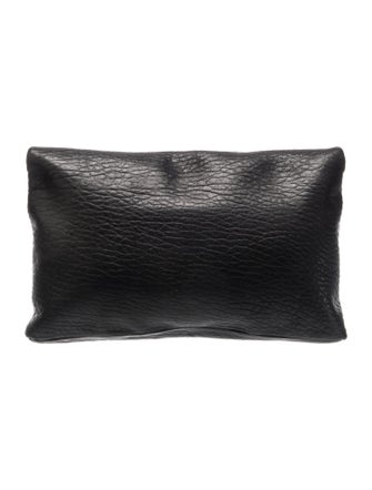 Saint Laurent Leather Cassandre Large 2024