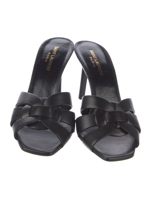 Saint Laurent Leather Slides