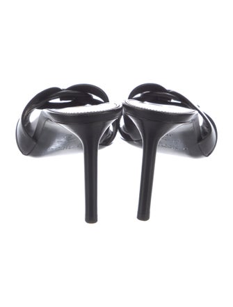 Saint Laurent Leather Slides