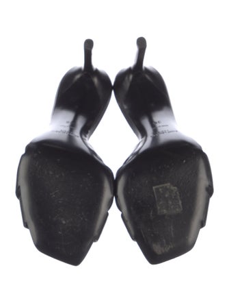 Saint Laurent Leather Slides