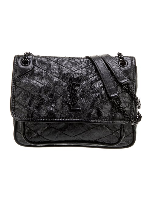 Saint Laurent Patent Leather Shoulder Bag