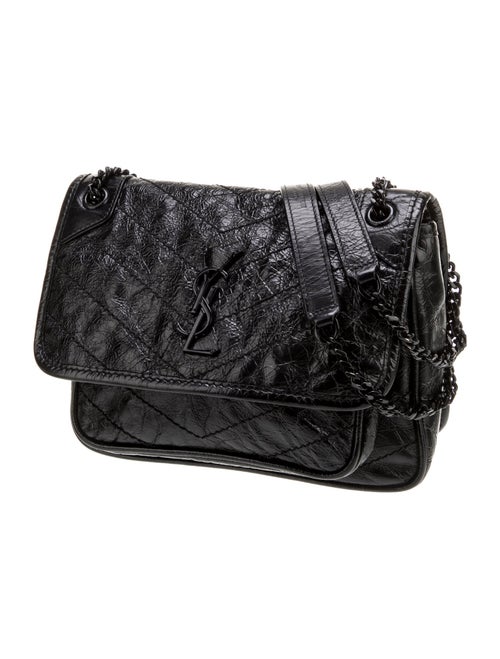 Saint Laurent Patent Leather Shoulder Bag