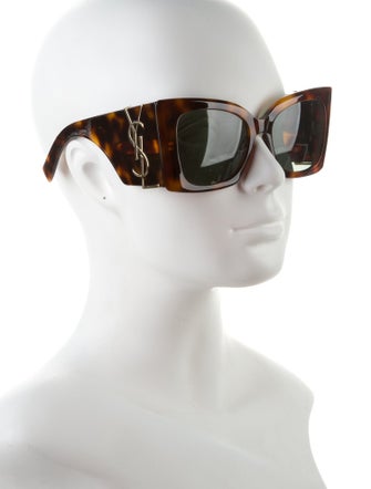 Saint Laurent Square Tinted Sunglasses